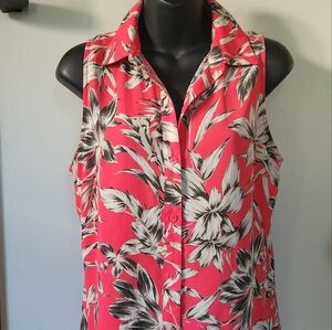 Banana Republic Sleeveless Blouse Sz S